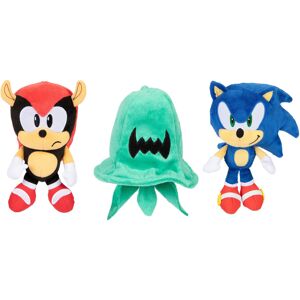 Sonic The Hedgehog 9-Inch Plush classic collectible Sonic Mighty & Jade Wisp 3-P Sonic The Hedgehog 9-Inch Plush classic collectible Sonic Mighty & Jade Wisp 3-P