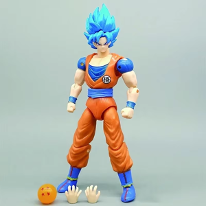 Maxpower (Blue-goku) Bandai Anime Super Saiyan Son Goku Vegeta Anime Action Figure Model Maxpower (Blue-goku) Bandai Anime Super Saiyan Son Goku Vegeta Anime Action Figure Model