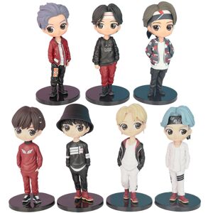 Maxpower (7Pcs) 7Pcs Kpop Star PVC Model Toy Action Bangtan Boys Groups BT21 Action Figur Maxpower (7Pcs) 7Pcs Kpop Star PVC Model Toy Action Bangtan Boys Groups BT21 Action Figur