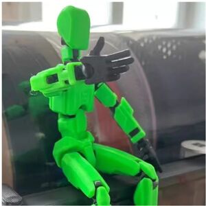 Maxpower (Green) Multi-Jointed Movable Robot Model Doll Dummy 13 3D Printed Mannequin Nov Maxpower (Green) Multi-Jointed Movable Robot Model Doll Dummy 13 3D Printed Mannequin Nov