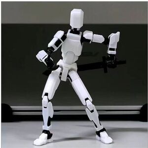Maxpower (White) Multi-Jointed Movable Robot Model Doll Dummy 13 3D Printed Mannequin Nov Maxpower (White) Multi-Jointed Movable Robot Model Doll Dummy 13 3D Printed Mannequin Nov