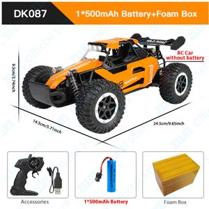 Maxpower (DK087 Orange 1B FB) ZWN 1:16/1:20 Alloy RC Car With LED Light 2.4G Off-Road Re Maxpower (DK087 Orange 1B FB) ZWN 1:16/1:20 Alloy RC Car With LED Light 2.4G Off-Road Re