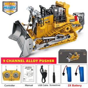 Maxpower (Bulldozer 2Battery) RC Car Remote Control Excavator Crawler Tractor Bulldozer E Maxpower (Bulldozer 2Battery) RC Car Remote Control Excavator Crawler Tractor Bulldozer E