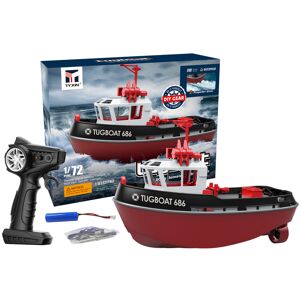 Maxpower (Black) 686 Rc Boat 2.4G 1/72 Powerful Dual Motor Long Range Wireless Electric R Maxpower (Black) 686 Rc Boat 2.4G 1/72 Powerful Dual Motor Long Range Wireless Electric R