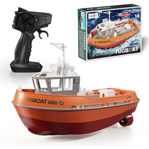 Maxpower (Orange) 686 Rc Boat 2.4G 1/72 Powerful Dual Motor Long Range Wireless Electric Maxpower (Orange) 686 Rc Boat 2.4G 1/72 Powerful Dual Motor Long Range Wireless Electric