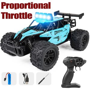 Maxpower (Full scale Cyan) 1:16 Remote Control Car Off Road Drift With LED High-Speed Rc Maxpower (Full scale Cyan) 1:16 Remote Control Car Off Road Drift With LED High-Speed Rc