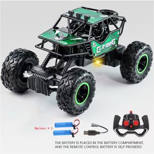 Maxpower (green-2Battery) New RC Car 1:16 2WD with LED Light 2.4G 20KM/H High Speed Off-R Maxpower (green-2Battery) New RC Car 1:16 2WD with LED Light 2.4G 20KM/H High Speed Off-R