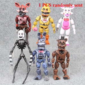 Maxpower (1 PCS randomly sent, 1 PCS randomly sent) FNAF Panic Game Midnight Toy Bear Fox Maxpower (1 PCS randomly sent, 1 PCS randomly sent) FNAF Panic Game Midnight Toy Bear Fox