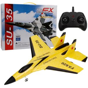 Maxpower (RX620 Yellow) RC Foam Aircraft SU-35 Plane 2.4G Radio Control Glider Remote Con Maxpower (RX620 Yellow) RC Foam Aircraft SU-35 Plane 2.4G Radio Control Glider Remote Con