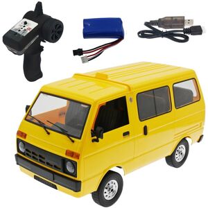Maxpower (yellow B1) 1/10 Wpl D42 Rc Car 2.4g Simulation Van Drift Truck Led Remote Contr Maxpower (yellow B1) 1/10 Wpl D42 Rc Car 2.4g Simulation Van Drift Truck Led Remote Contr