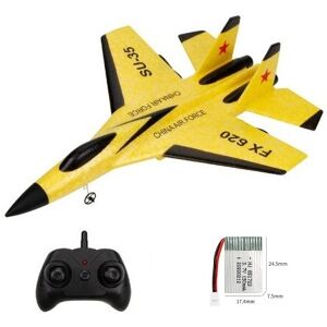 Maxpower (1B Yellow) RC Plane SU35 2.4G With LED Lights Aircraft Remote Control Flying Mo Maxpower (1B Yellow) RC Plane SU35 2.4G With LED Lights Aircraft Remote Control Flying Mo