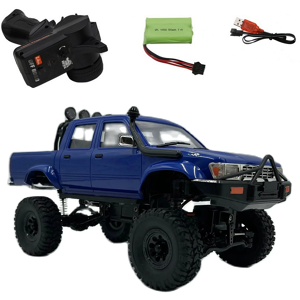 Maxpower (C64-1 Blue) New WPL C64-1 RC CAR 1/16 2.4G Full Scale 4WD Climbing Car Off Road Maxpower (C64-1 Blue) New WPL C64-1 RC CAR 1/16 2.4G Full Scale 4WD Climbing Car Off Road
