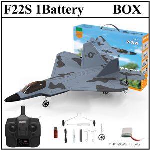 Maxpower (Gyro 1B BOX) 2024 New F22S 2.4G 4CH 3D6G RC Airplane Raptor F22 Warplane WLtoys Maxpower (Gyro 1B BOX) 2024 New F22S 2.4G 4CH 3D6G RC Airplane Raptor F22 Warplane WLtoys