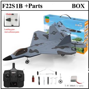 Maxpower (Gyro 1B Parts BOX) 2024 New F22S 2.4G 4CH 3D6G RC Airplane Raptor F22 Warplane Maxpower (Gyro 1B Parts BOX) 2024 New F22S 2.4G 4CH 3D6G RC Airplane Raptor F22 Warplane