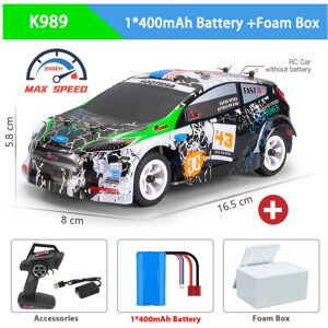 Maxpower (K989 1B Foam Box) WLtoys K969 1:28 4WD 2.4G Mini RC Racing Car High Speed Off-R Maxpower (K989 1B Foam Box) WLtoys K969 1:28 4WD 2.4G Mini RC Racing Car High Speed Off-R