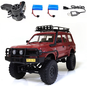 Maxpower (C54-1 Red 2B) WPL C54-1 4WD 2.4G Off-road Car LC80 Remote Control Car RC Crawle Maxpower (C54-1 Red 2B) WPL C54-1 4WD 2.4G Off-road Car LC80 Remote Control Car RC Crawle