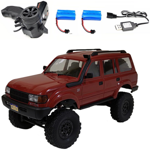 Maxpower (C54 Red 2B) WPL C54-1 4WD 2.4G Off-road Car LC80 Remote Control Car RC Crawler Maxpower (C54 Red 2B) WPL C54-1 4WD 2.4G Off-road Car LC80 Remote Control Car RC Crawler