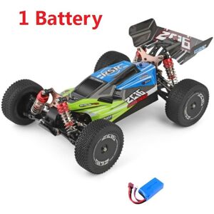 Maxpower (1 Battery Blue) WLtoys 144001 A959B Racing RC Car 70KM/H 2.4G 4WD Electric High Maxpower (1 Battery Blue) WLtoys 144001 A959B Racing RC Car 70KM/H 2.4G 4WD Electric High