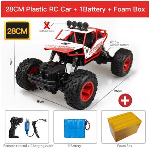 Maxpower (28CM Red 1B Plastic) ZWN 1:12 / 1:16 4WD Remote Control Car With Led Lights 2.4 Maxpower (28CM Red 1B Plastic) ZWN 1:12 / 1:16 4WD Remote Control Car With Led Lights 2.4