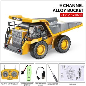 Maxpower (9CH Dump truck) RC Excavator Dumper Car 2.4G Remote Control Engineering Vehicle Maxpower (9CH Dump truck) RC Excavator Dumper Car 2.4G Remote Control Engineering Vehicle