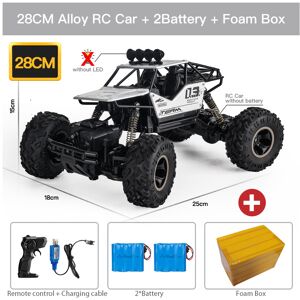 Maxpower (28CM Silver 2B Alloy) ZWN 1:16 4WD RC Car With Led Lights Radio Alloy Remote Co Maxpower (28CM Silver 2B Alloy) ZWN 1:16 4WD RC Car With Led Lights Radio Alloy Remote Co