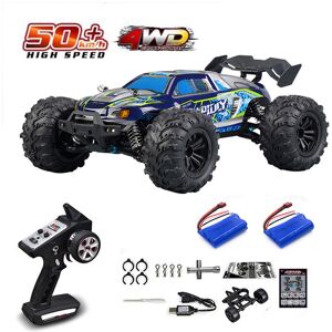 Maxpower (16101 -Blue-2B) 1:16 75KM/H or 50KM/H 4WD RC Car with LED Remote Control Cars H Maxpower (16101 -Blue-2B) 1:16 75KM/H or 50KM/H 4WD RC Car with LED Remote Control Cars H