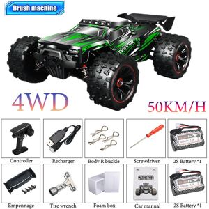 Maxpower (9522-5-2B-Green) 1:14 85KM/H Or 50KM/H 4WD RC Car With LED Remote Control Cars Maxpower (9522-5-2B-Green) 1:14 85KM/H Or 50KM/H 4WD RC Car With LED Remote Control Cars