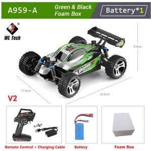 Maxpower (WL-A959A-B1) WLtoys A959 A959-A 1:18 4WD RC Racing Car 35KM/H 2.4G Remote Contr Maxpower (WL-A959A-B1) WLtoys A959 A959-A 1:18 4WD RC Racing Car 35KM/H 2.4G Remote Contr