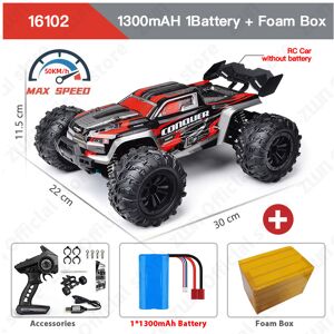 Maxpower (16102 Red 1B FB) ZWN 1:16 4WD RC Car With LED Remote Control Cars High Speed Dr Maxpower (16102 Red 1B FB) ZWN 1:16 4WD RC Car With LED Remote Control Cars High Speed Dr