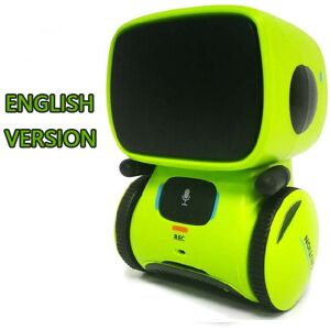 Maxpower (English Green) Toy Robot Voice Control Interactive Robot Cute Toy Smart Robot f Maxpower (English Green) Toy Robot Voice Control Interactive Robot Cute Toy Smart Robot f