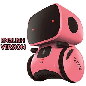 Maxpower (English Pink) Toy Robot Voice Control Interactive Robot Cute Toy Smart Robot fo Maxpower (English Pink) Toy Robot Voice Control Interactive Robot Cute Toy Smart Robot fo