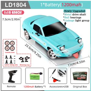 Maxpower (1804-B-1B1200-YX01J) LDRC LD1804 RC Drift Car 1/18 Model 2.4G 2WD ESP Gyroscop Maxpower (1804-B-1B1200-YX01J) LDRC LD1804 RC Drift Car 1/18 Model 2.4G 2WD ESP Gyroscop