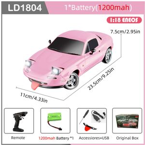 Maxpower (LD1804-Pi-1B1200-OB) LDRC LD1804 RC Drift Car 1/18 Model 2.4G 2WD ESP Gyroscop Maxpower (LD1804-Pi-1B1200-OB) LDRC LD1804 RC Drift Car 1/18 Model 2.4G 2WD ESP Gyroscop