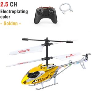 Maxpower (2.5CH golden) RC Helicopter Remote Control Kids Toy Airplane Resistant Collisio Maxpower (2.5CH golden) RC Helicopter Remote Control Kids Toy Airplane Resistant Collisio