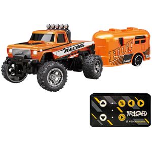 Maxpower (Orange) Mini RC Monster Truck 1:64 Scale Mini Off-Road Climbing Car 2.4Ghz Remo Maxpower (Orange) Mini RC Monster Truck 1:64 Scale Mini Off-Road Climbing Car 2.4Ghz Remo