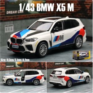 Maxpower (WHITE) 1/43 BMW X5 M Toy Car Model For Children CCA Welly Sport SUV Miniature F Maxpower (WHITE) 1/43 BMW X5 M Toy Car Model For Children CCA Welly Sport SUV Miniature F