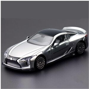 Maxpower (Silvery) 1:32 LC500 Alloy Sports Car Model Diecast Metal Toy Racing Vehicle Car Maxpower (Silvery) 1:32 LC500 Alloy Sports Car Model Diecast Metal Toy Racing Vehicle Car