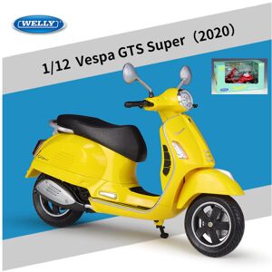 Maxpower (Yellow retail box) 1:12 Vespa GTS Super 2020 Alloy Leisure Motorcycle Model Sim Maxpower (Yellow retail box) 1:12 Vespa GTS Super 2020 Alloy Leisure Motorcycle Model Sim