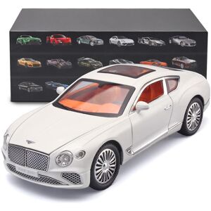 Maxpower (white with box) 1:24 Continental GT Model Car Alloy Diecast Toy Car Collectible Maxpower (white with box) 1:24 Continental GT Model Car Alloy Diecast Toy Car Collectible