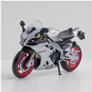 Maxpower (RSV4Grey Foam box) 1:12 Aprilia RSV4 Alloy Racing Motorcycle Model Diecast Meta Maxpower (RSV4Grey Foam box) 1:12 Aprilia RSV4 Alloy Racing Motorcycle Model Diecast Meta
