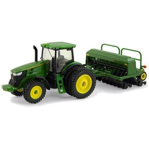 Maxpower John Deere 7215R Model Tractor with Grain Drill Maxpower John Deere 7215R Model Tractor with Grain Drill