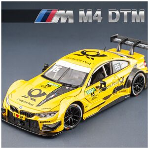 Maxpower (M4 DTM Yellow) 1:24 BMW M4 GT3 Alloy Sports Car Model Diecast Metal Toy Car Veh Maxpower (M4 DTM Yellow) 1:24 BMW M4 GT3 Alloy Sports Car Model Diecast Metal Toy Car Veh