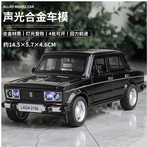 Maxpower (black box) 1:32 LADA 2106 Alloy Classic Car Model Diecast Metal Toy Sound and L Maxpower (black box) 1:32 LADA 2106 Alloy Classic Car Model Diecast Metal Toy Sound and L