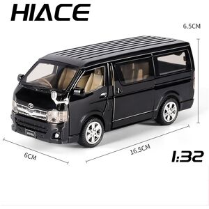 Maxpower (Black) 1/32 Scale Hiace MPV Zinc Alloy Car Model Toys Diecast Van Simulated Bus Maxpower (Black) 1/32 Scale Hiace MPV Zinc Alloy Car Model Toys Diecast Van Simulated Bus