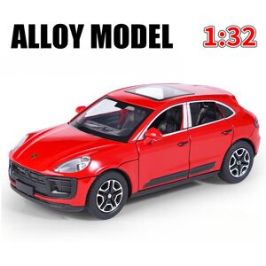 Maxpower (Red) 1/32 Macan T SUV Car Model Zinc Alloy Diecast Simulation Toy with Sound Li Maxpower (Red) 1/32 Macan T SUV Car Model Zinc Alloy Diecast Simulation Toy with Sound Li