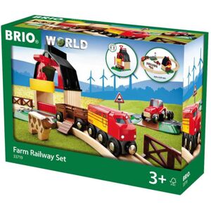 Brio 33719 Farm Railway Set Toy Train Set for Kids Age 3 and Up Brio 33719 Farm Railway Set Toy Train Set for Kids Age 3 and Up