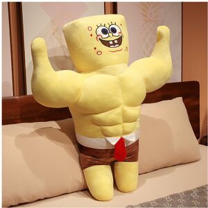 Unbranded (Happy, 70cm) Spongebob Squarepants Muscle Patrick Star Plush Toy Stuffed Doll D Unbranded (Happy, 70cm) Spongebob Squarepants Muscle Patrick Star Plush Toy Stuffed Doll D