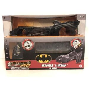 Maxpower Batmobile Batman 1989 Build and Collect 1:24 Scale Jada 30874 Maxpower Batmobile Batman 1989 Build and Collect 1:24 Scale Jada 30874