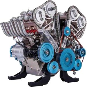 Maxpower Engine Model Desktop Engine, 8-cylinder-inline Car Engine Model Building Kit Adu Maxpower Engine Model Desktop Engine, 8-cylinder-inline Car Engine Model Building Kit Adu