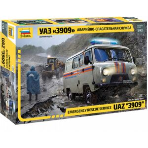 Maxpower ZVEZDA 43002 UAZ 3909 Emergency Service Vehicle 1:43 Plastic Model Kit Maxpower ZVEZDA 43002 UAZ 3909 Emergency Service Vehicle 1:43 Plastic Model Kit
